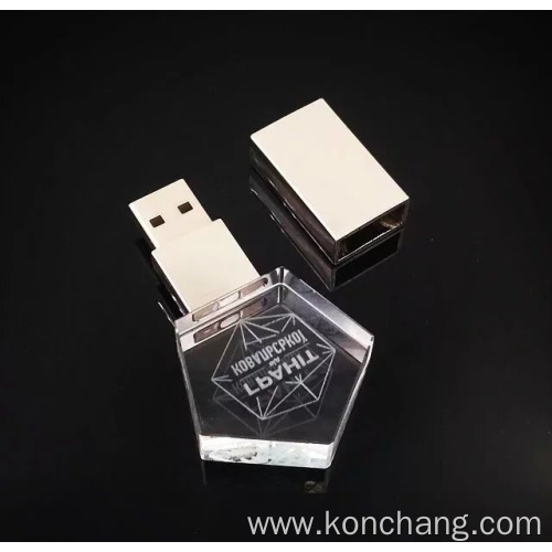 Star Glass USB Stick 8G to 128G